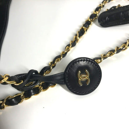 Chanel Matelasse Double Chain Tote Bag