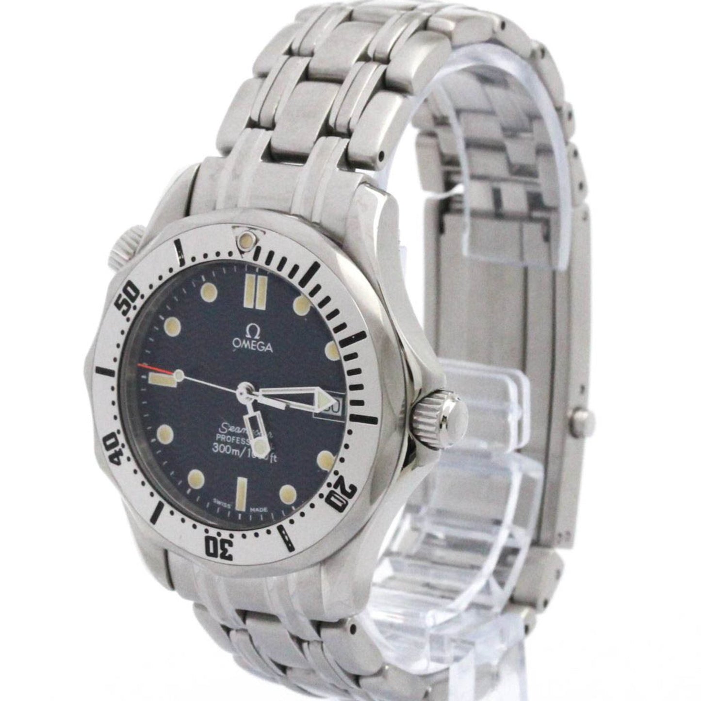 Omega Seamaster Professional 300M Steel Mid Size Watch 2562.80 Polished