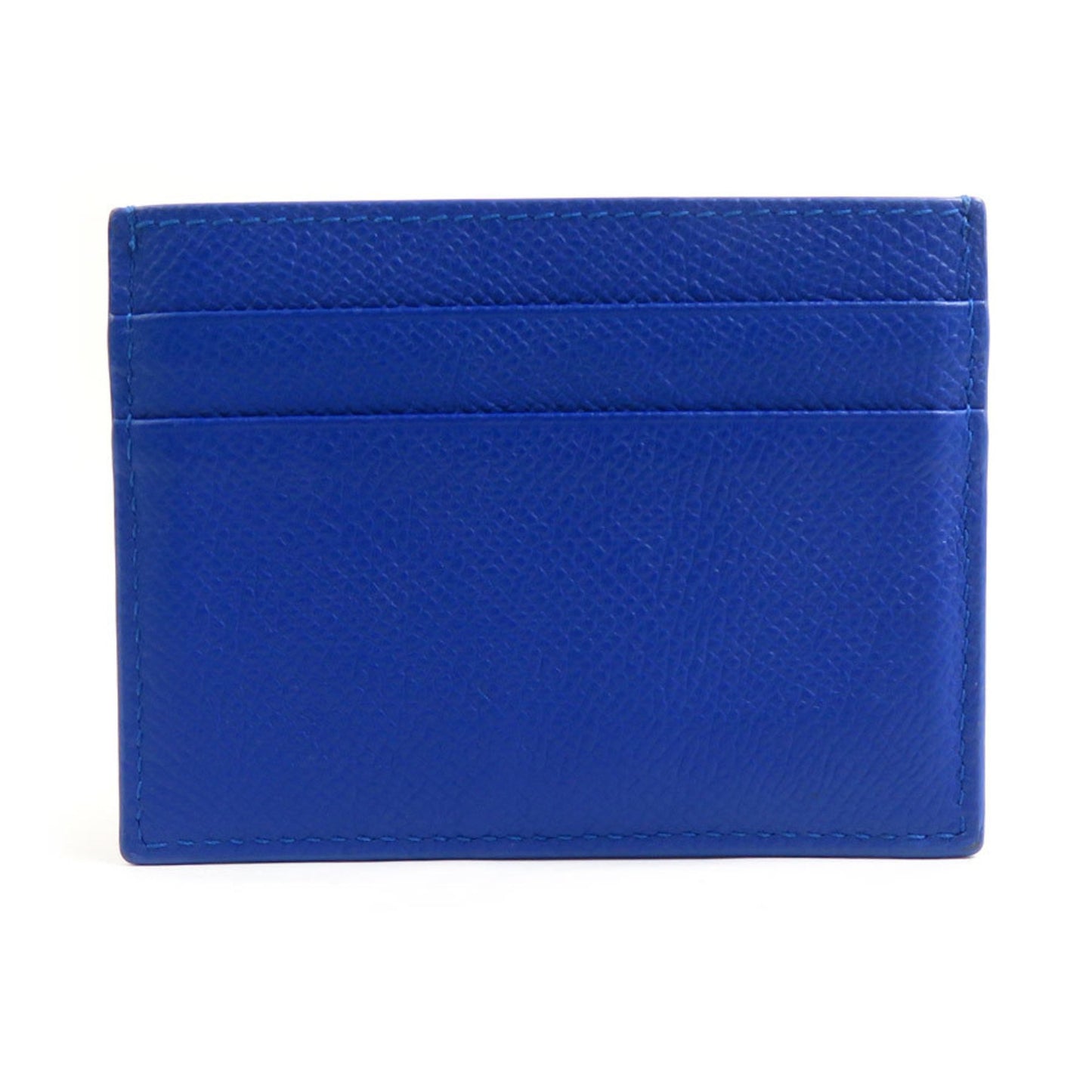 Balenciaga Balenciaga Business Card Case/Card Case Leather Blue
