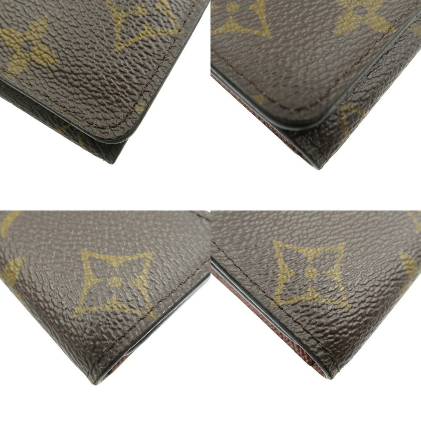 Louis Vuitton Multicle 4 Monogram M69517 4-Ring Ic Chip Brown Key Case Lv 0517Louis Vuitton