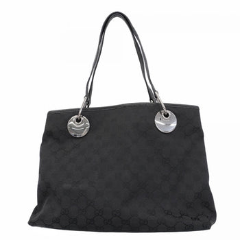 Gucci Gg Canvas Tote Bag 120337 Black