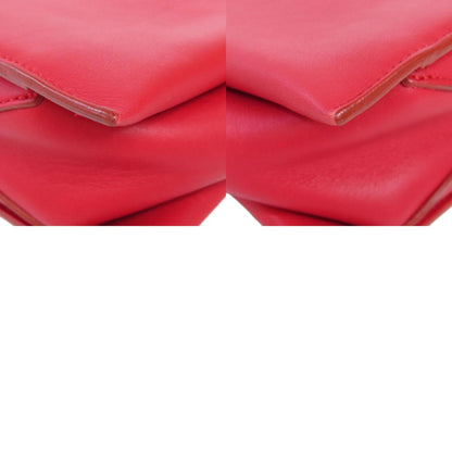 Celine Trifold Shoulder Bag In Calf Leather