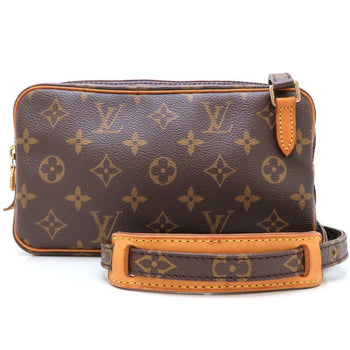 Louis Vuitton Monogram Marly Bandouliere M51828 Shoulder Bag Brown