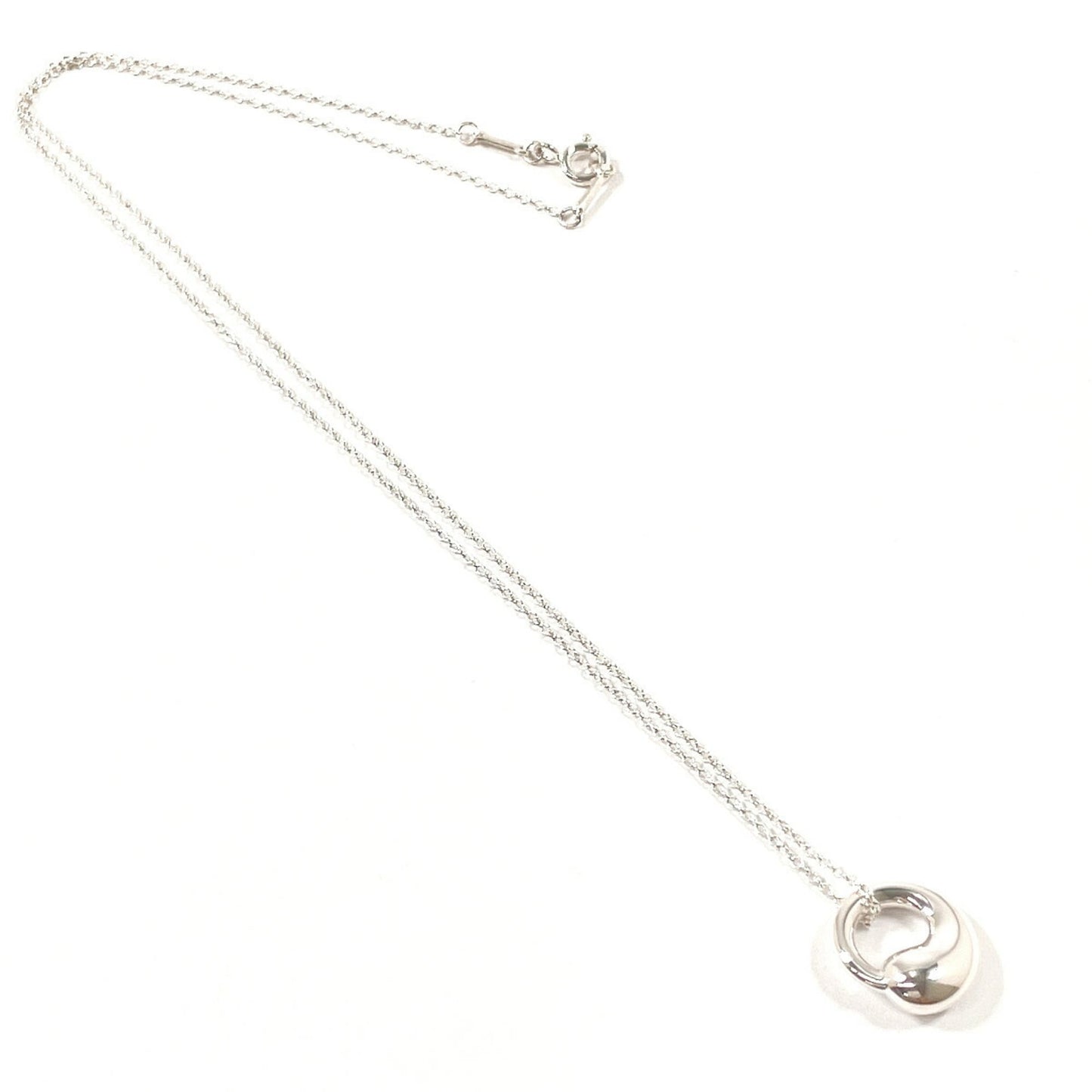 Tiffany & Co. Tiffany Eternal Circle Elsa Peretti Necklace In 925 Sterling Silver