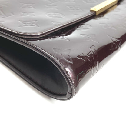 Louis Vuitton M91548 Monogram Vernis Robertson Bag Pouch Flap Clutch In Canvas