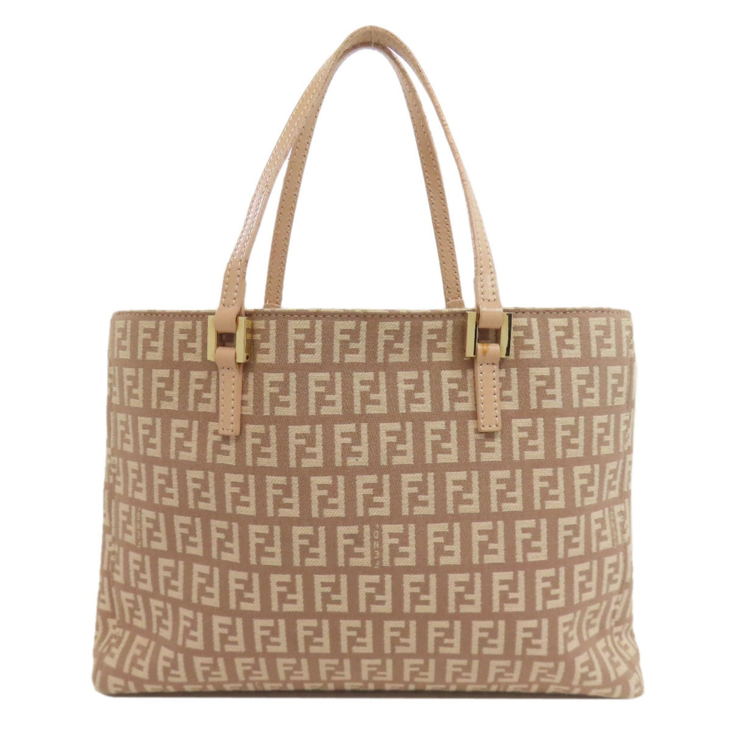 Fendi Zucchino Canvas Handbag