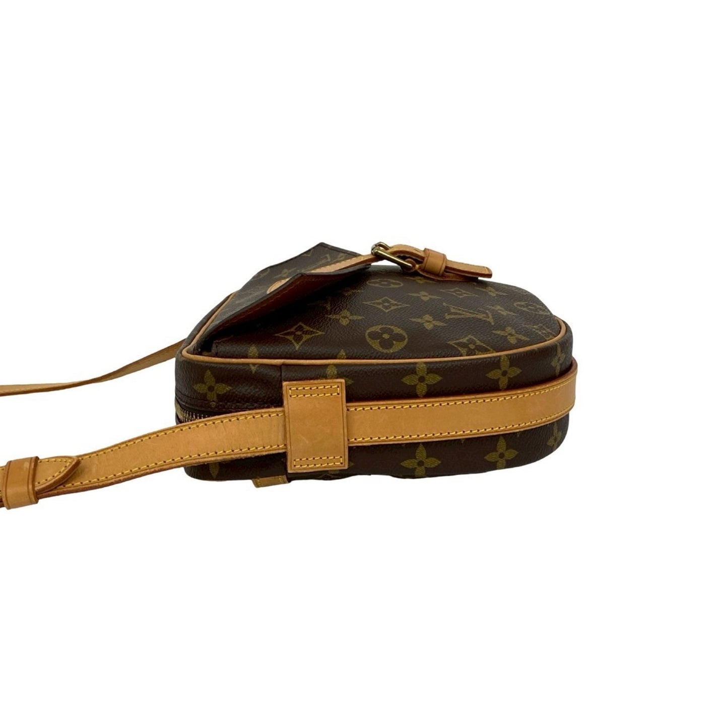 Louis Vuitton Vintage Jeune Fille Mm Monogram Leather Shoulder Bag/Pochette Brown 193-4