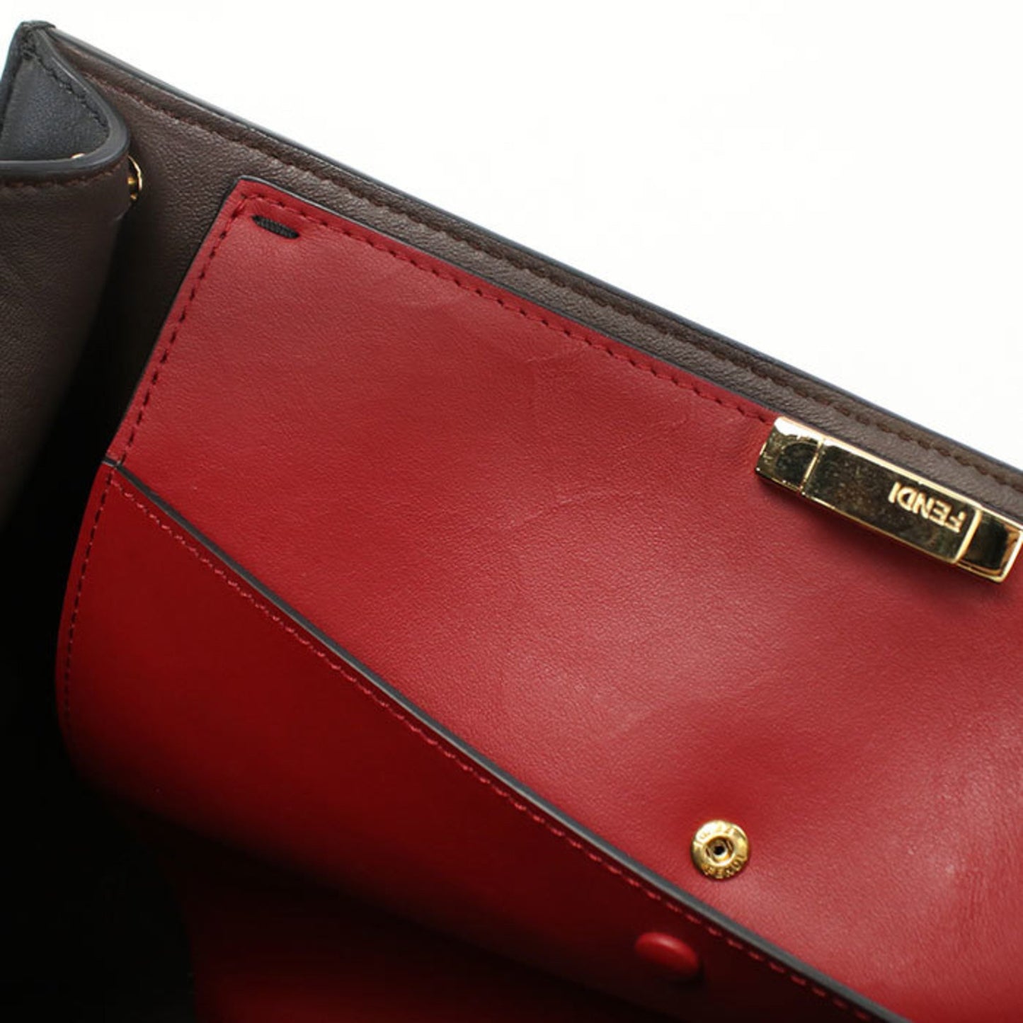 Fendi Peekaboo X-Lite Handbag 8Bn304 A5E8 F13X3