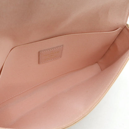 Louis Vuitton Damier Azur Pochette Felicie Shoulder Bag Chain Clutch N63106