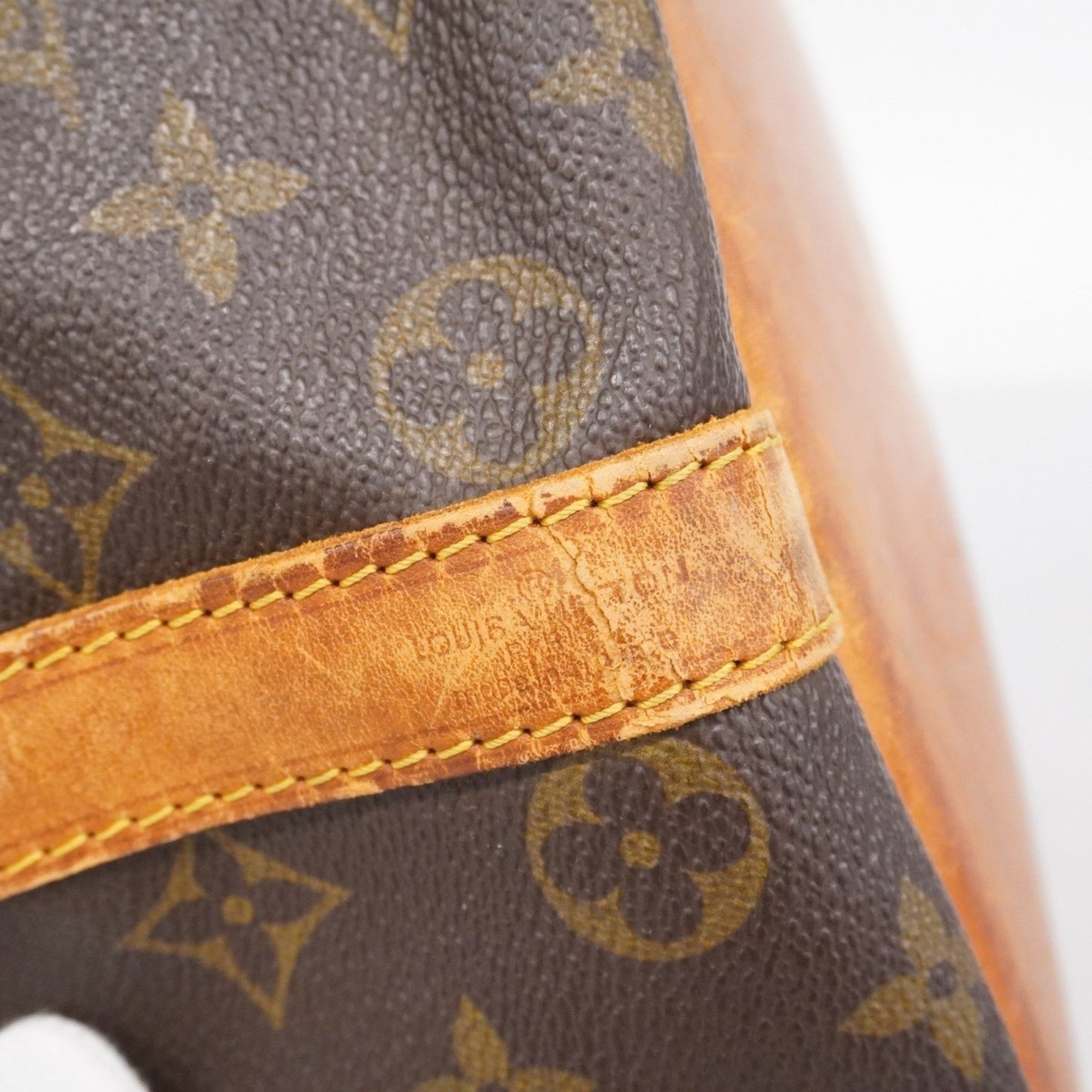 Louis Vuitton Monogram Petit Noe Shoulder Bag M42226 Brown