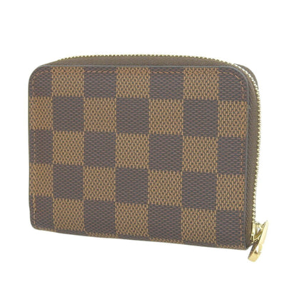 Louis Vuitton Damier Zippy Coin Purse N63070 Round