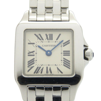 Cartier Santos Demoiselle W25064Z5 Stainless Steel White