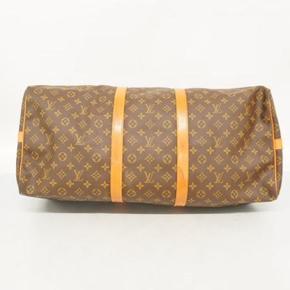 Louis Vuitton Monogram Keepall Bandouliere 60 Boston Bag M41412 Brown