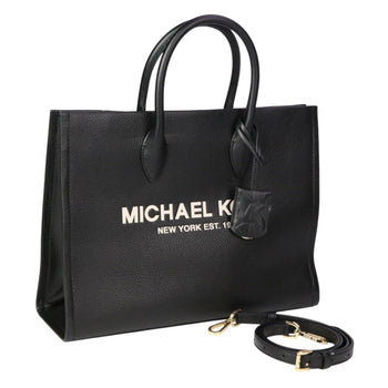 Michael Kors Michael Kors Mirella Md Ew Tote Leather Tote Bag 35S2G7Zt7L Black