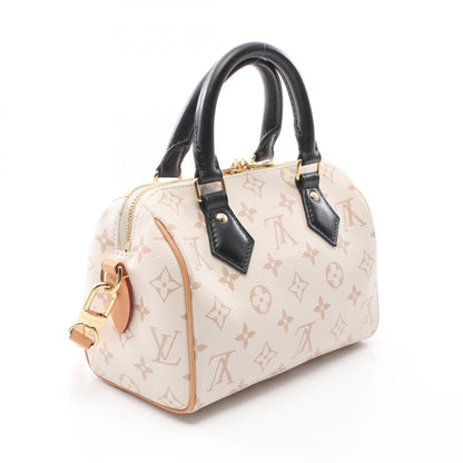 Louis Vuitton Speedy Bandouliere 20 Handbag Coated Canvas Leather