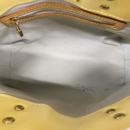 Louis Vuitton Vernis Reed Pm Handbag M91336 Pearl