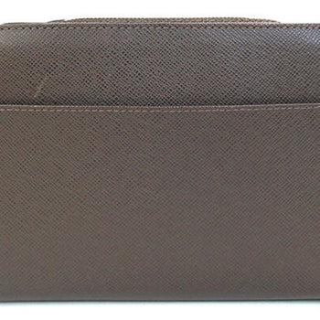 Louis Vuitton Second Bag Taiga Baikal M30188 Grisli Clutch Brown