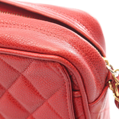 Chanel Matelasse Shoulder Bag In Calfskin Leather