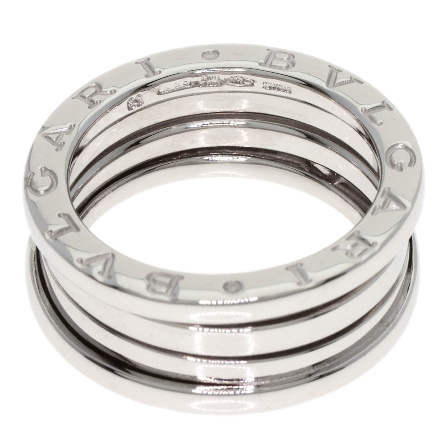 Bvlgari B-Zero1 2-Band #53 Ring In 18K White Gold