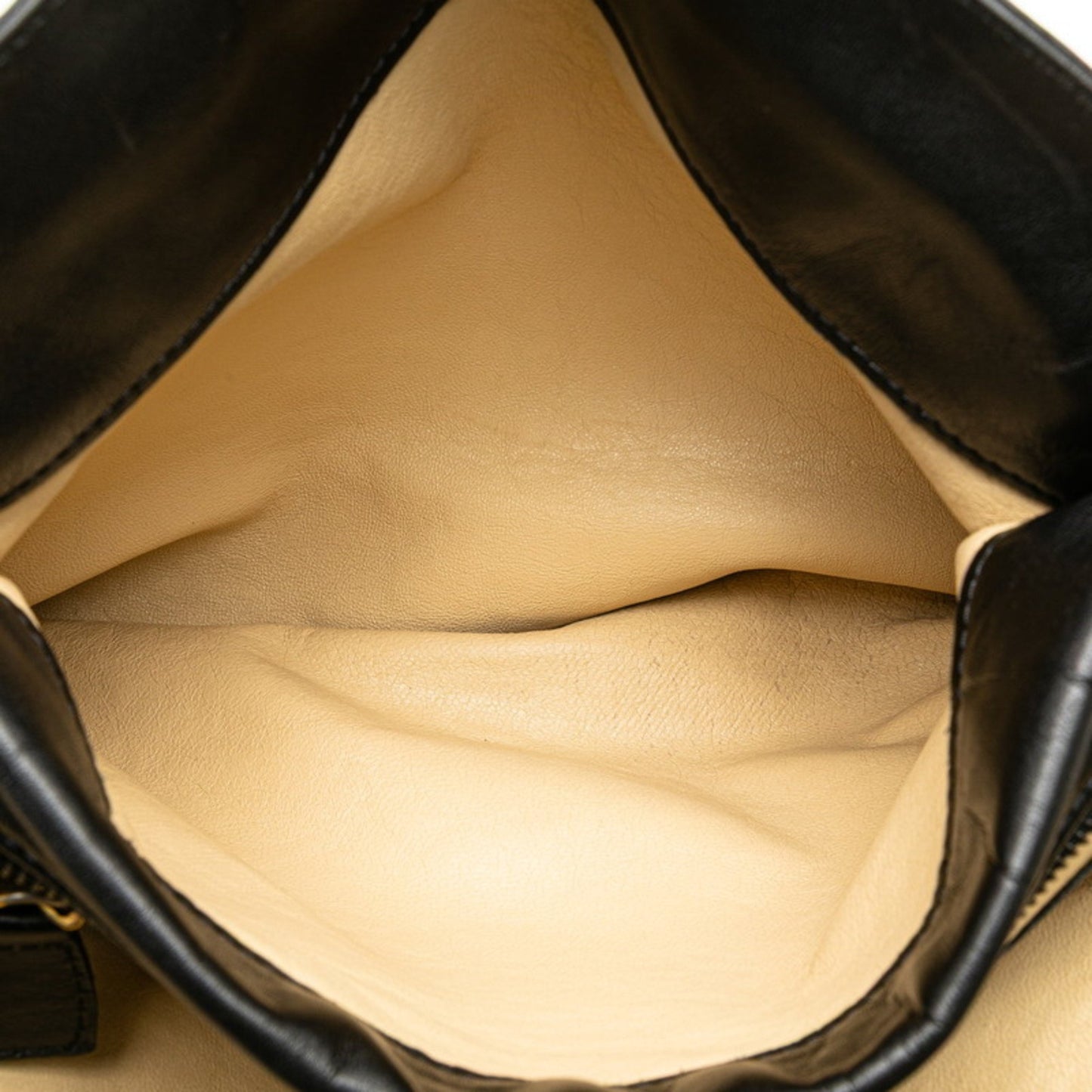 Fendi Selleria Handbag In Black Leather