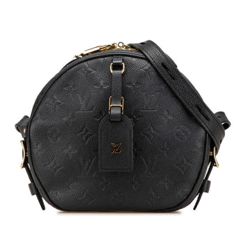 Louis Vuitton Monogram Empreinte Boite Chapeau Souple Mm Crossbody Shoulder Bag M45649 Noir Black