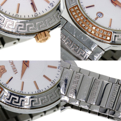 Versace Zsq81 Motif Watch Stainless Steel Ss