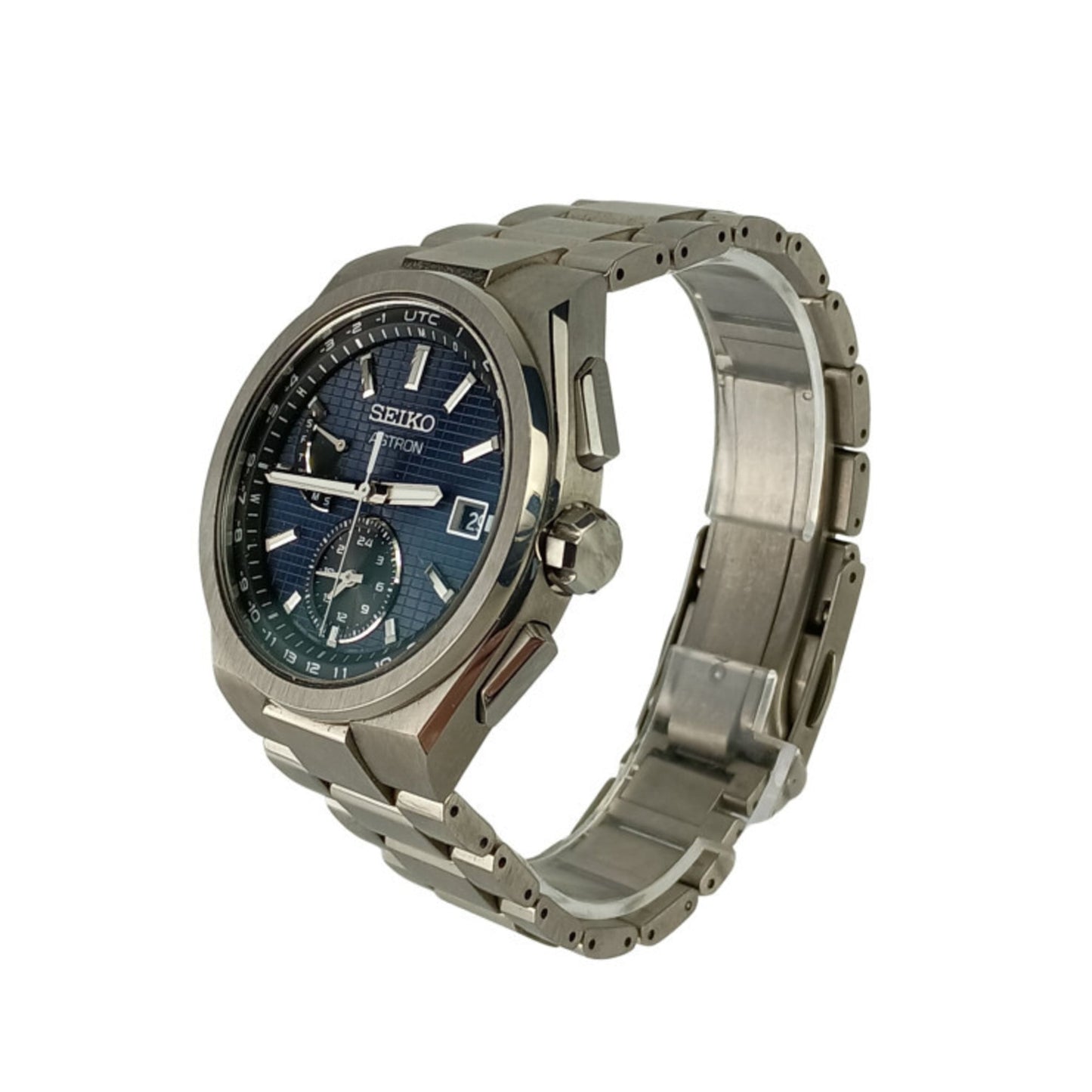 Seiko Astron Nexter Series Watch 8B630Bh0 Sbxy065 Blue Dial Titanium