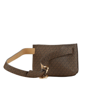 Michael Kors Mk Monogram Waist Bag/Body Bag 556203 Brown