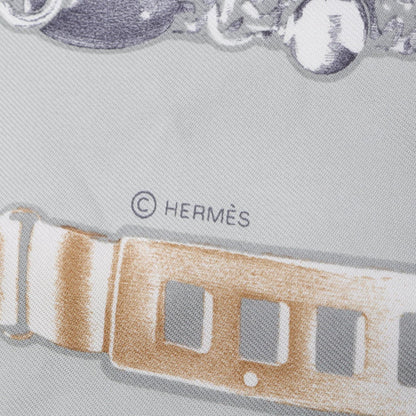 Hermes Herms Carr 90 Le Tresor De Medor Silk Scarf For Women