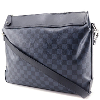 Louis Vuitton Louis Vuitton Greenwich Shoulder Bag N41348 X Damier Cobalt 2014 Black/Navy