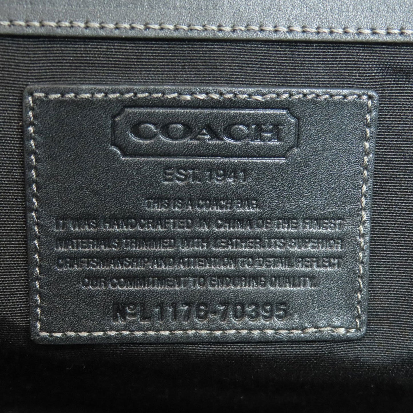 Coach 70395 Signature Tote Bag