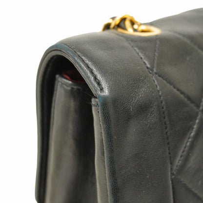 Chanel Diana Matelasse Chain Shoulder Bag In Lambskin