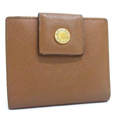Bvlgari Wallet - Brown Leather Bifold