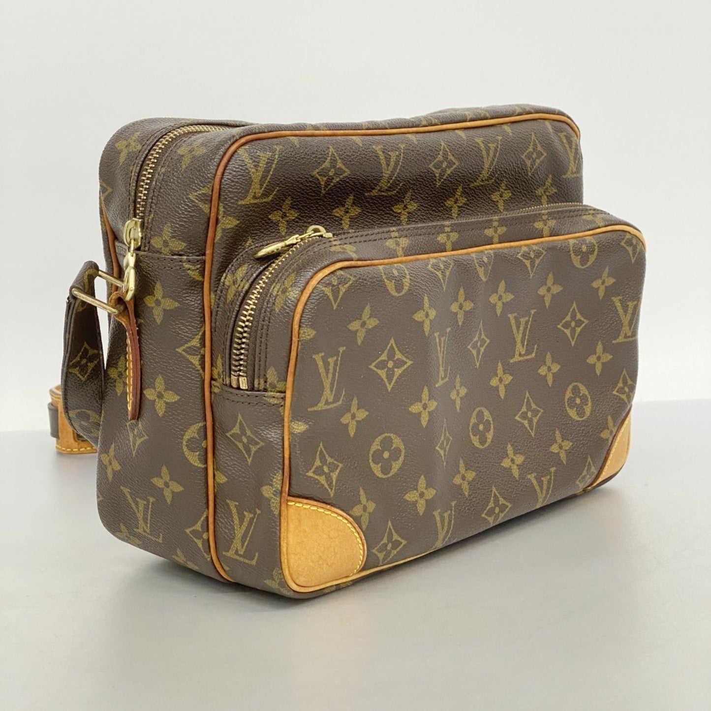 Louis Vuitton Monogram Nile Shoulder Bag M45244 Brown