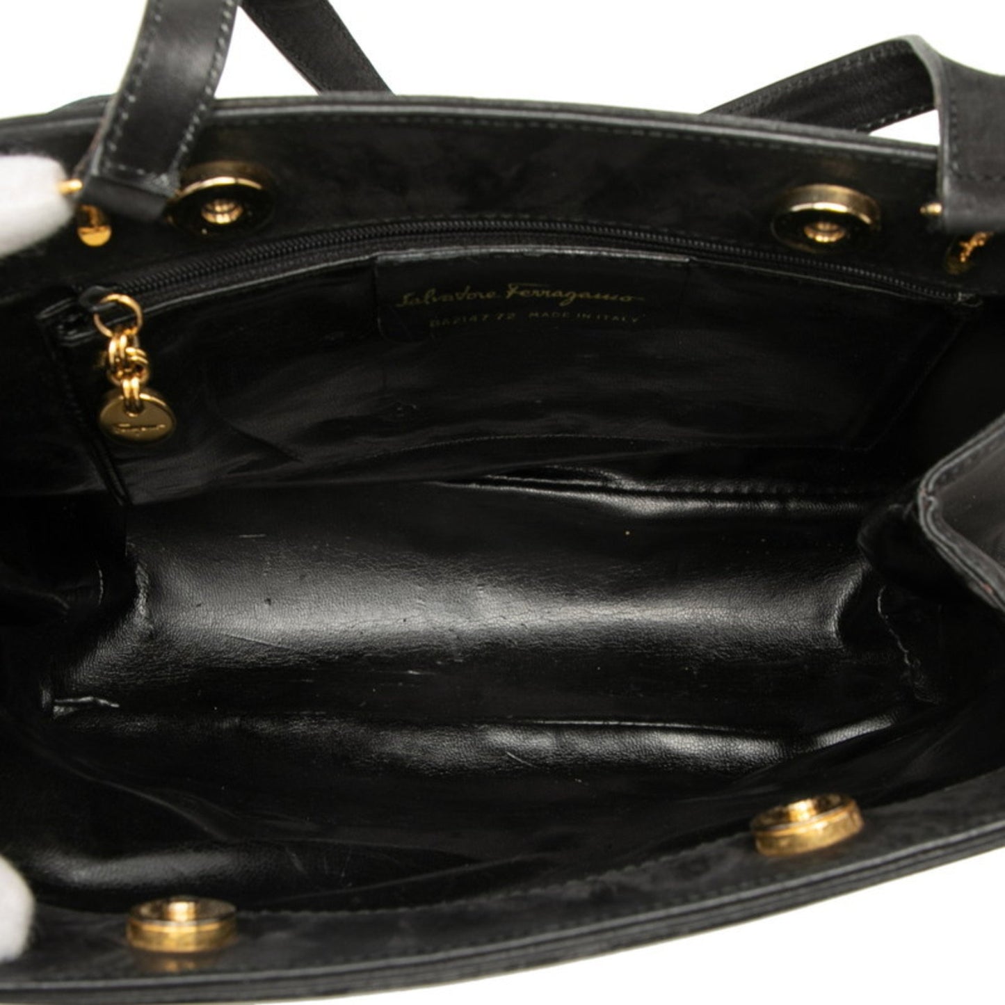 Salvatore Ferragamo Crossbody Shoulder Bag In Black