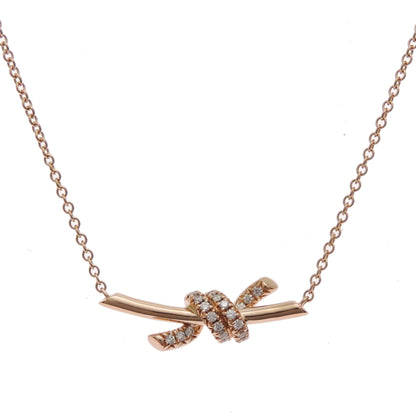 Tiffany Knot Small Pendant Diamond
