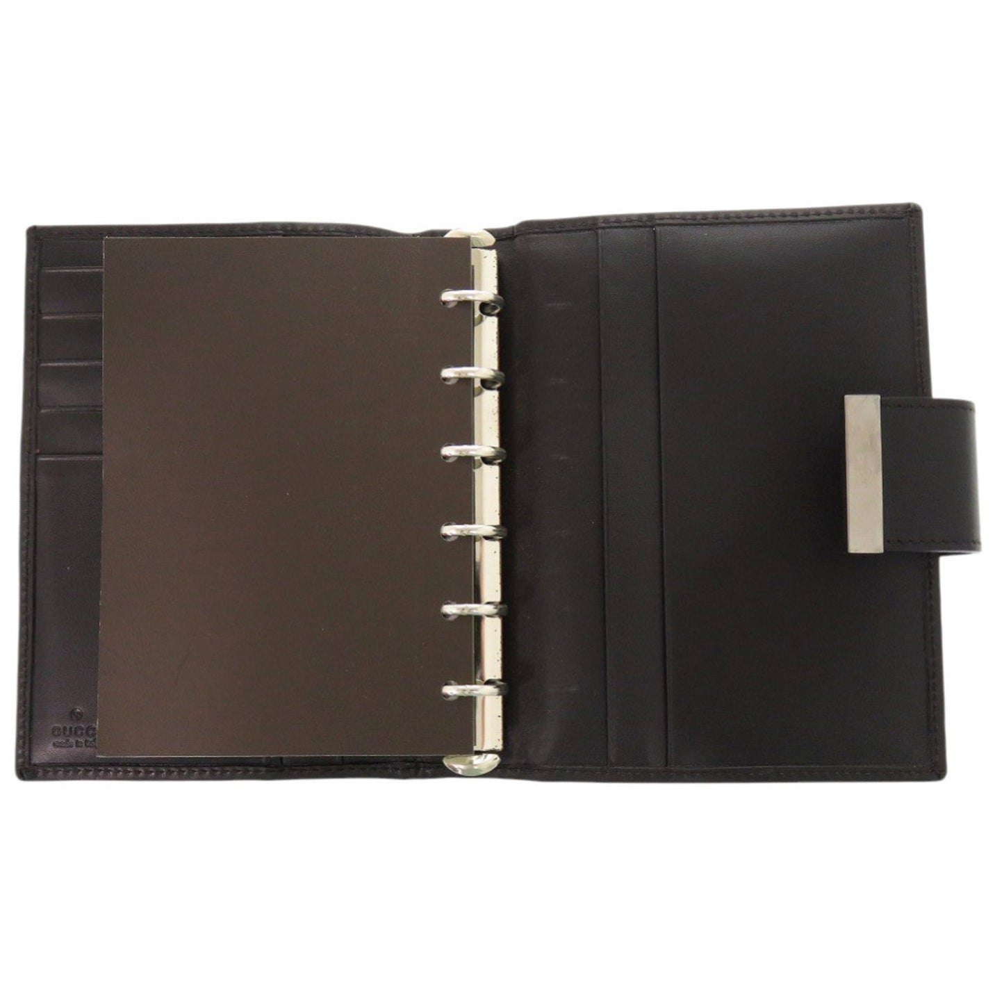 Gucci Gg Canvas Brown 74259 Agenda Planner Cover / 0920 Gucci