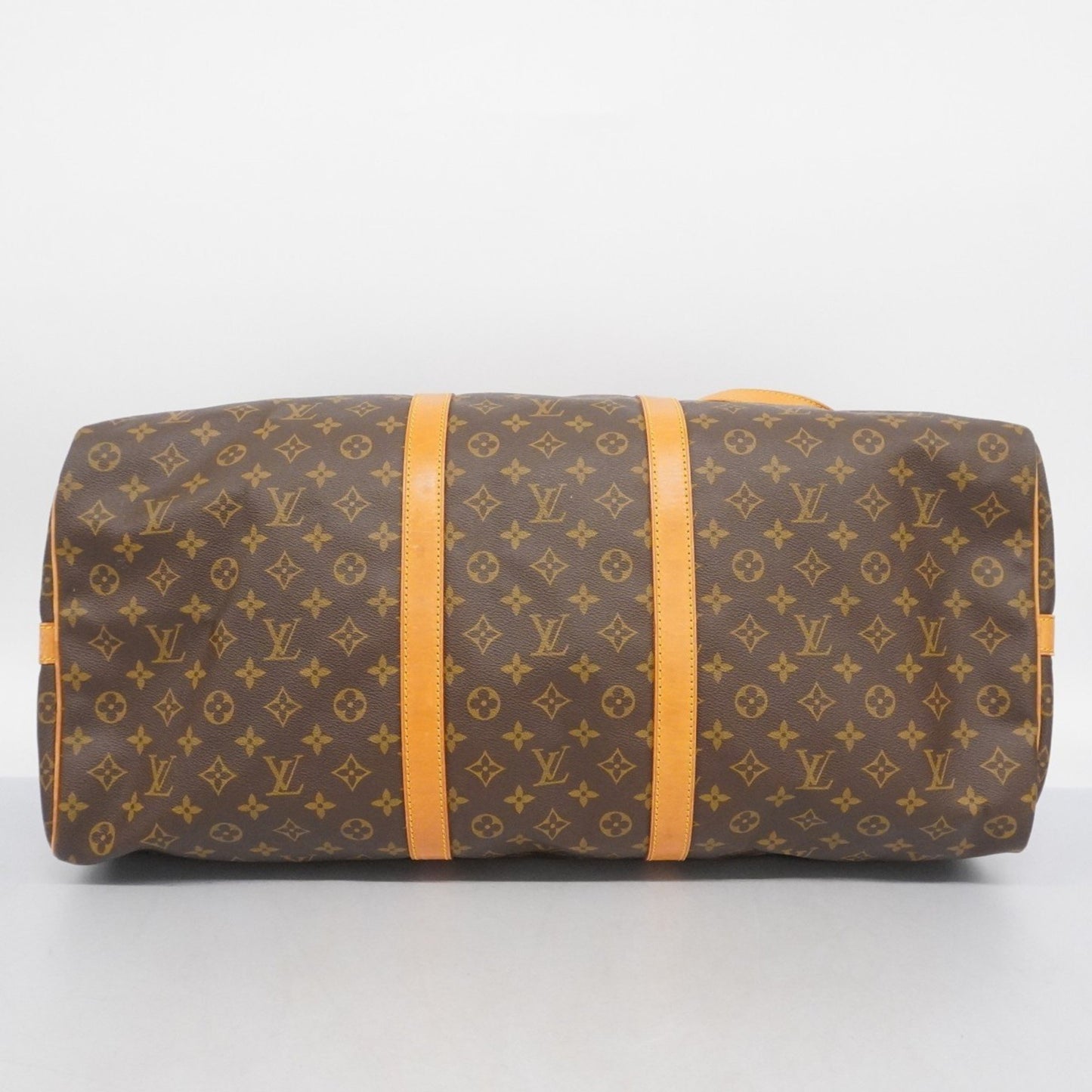 Louis Vuitton Monogram Keepall Bandouliere 60 Boston Bag M41412 Brown