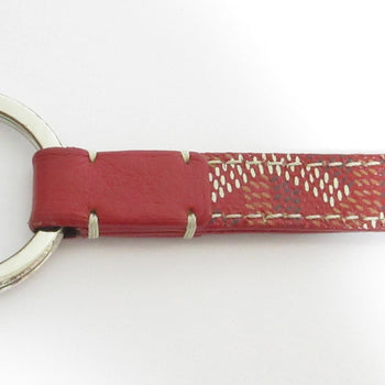 Goyard Sesame Keychain Key Ring Bordeaux