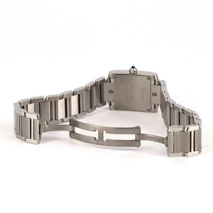 Cartier Tank Franaise Sm W51008Q3 Stainless Steel Quartz Watch