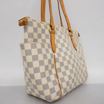 Louis Vuitton Damier Azur Totally Pm Tote Bag N51262 White