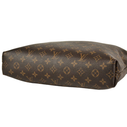 Louis Vuitton Louis Vuitton Lockit Chain Handbag Monogram Canvas M40989 Brown Du2153