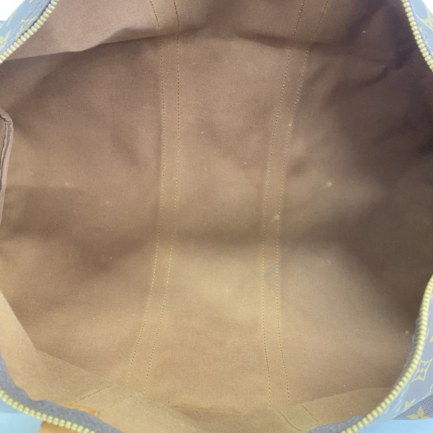 Louis Vuitton Monogram Keepall 55 Boston Bag M41424 Brown