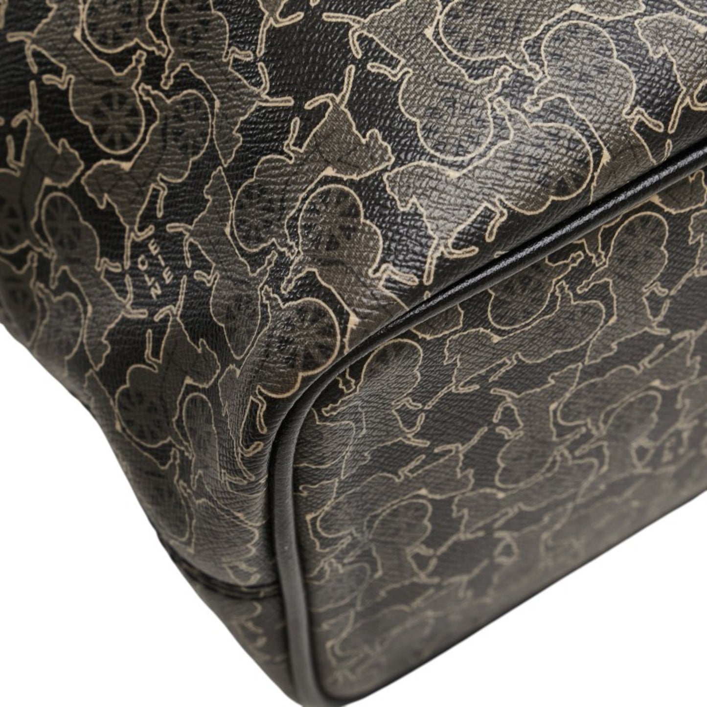 Celine Sulky Tote Bag In Black Leather