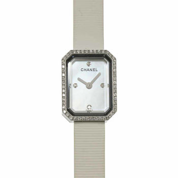 Chanel Premiere H2433 Diamond Bezel Women'S Watch With 4 Diamonds