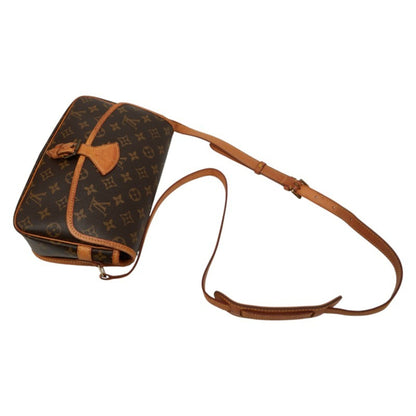 Louis Vuitton Monogram Sologne Crossbody Shoulder Bag M42250 Brown Leather