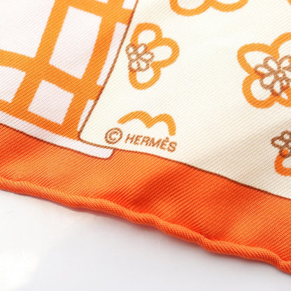 Hermes Herms Petit Carr 40 Size Silk Scarf