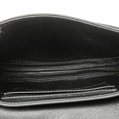 Celine Small Besas 16 Seize Shoulder Bag In Black Leather