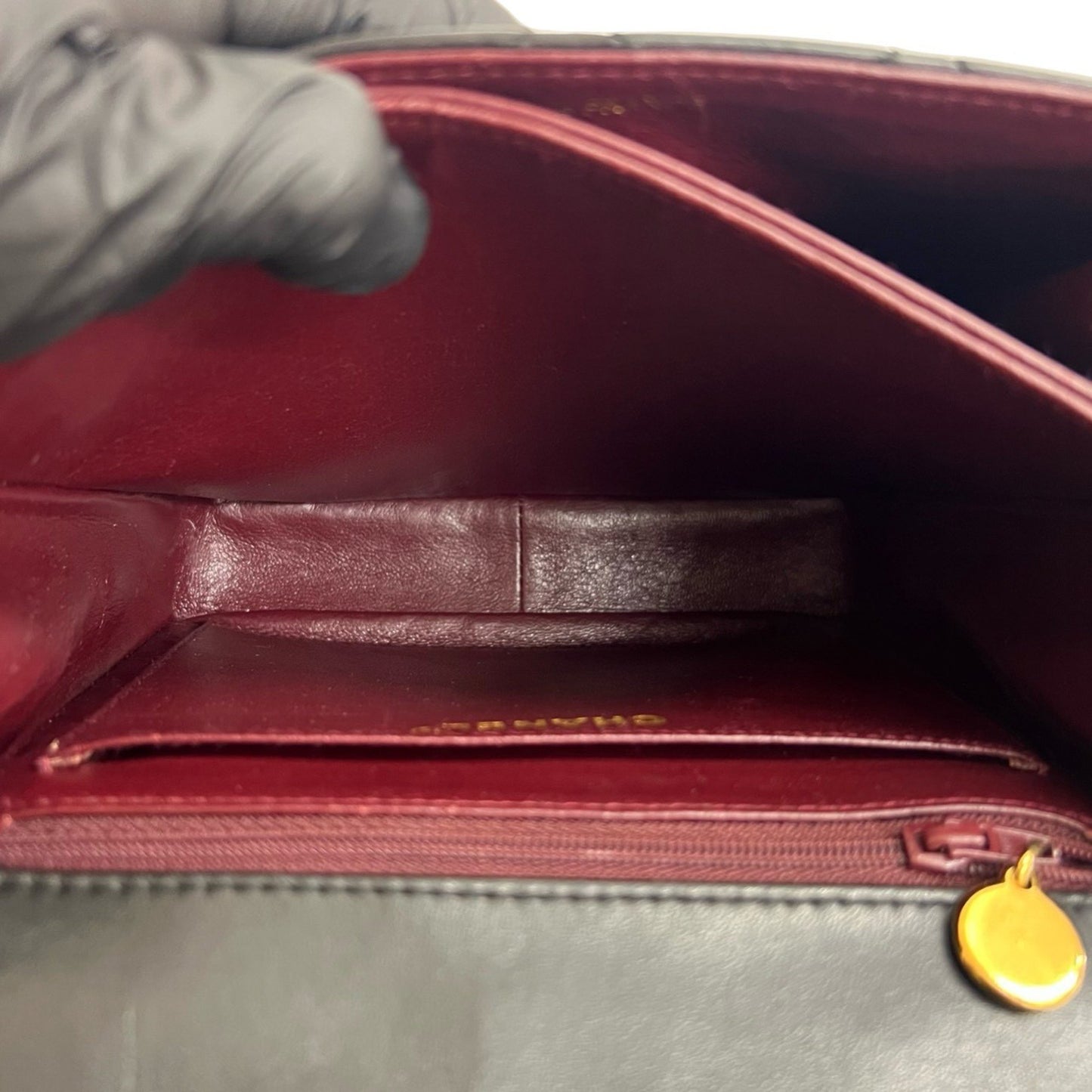 Chanel Diana Flap Matelasse Coco Lambskin Semi-One Shoulder Bag