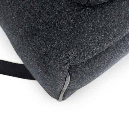 Saint Laurent Backpack F-21216 Black 326865 Felt Canvas Leather Saint Laurent Paris One Night Two